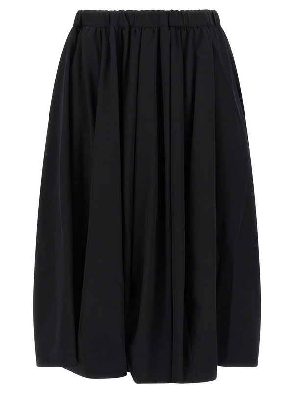 Comme des Garçons 100% wool skirt in black