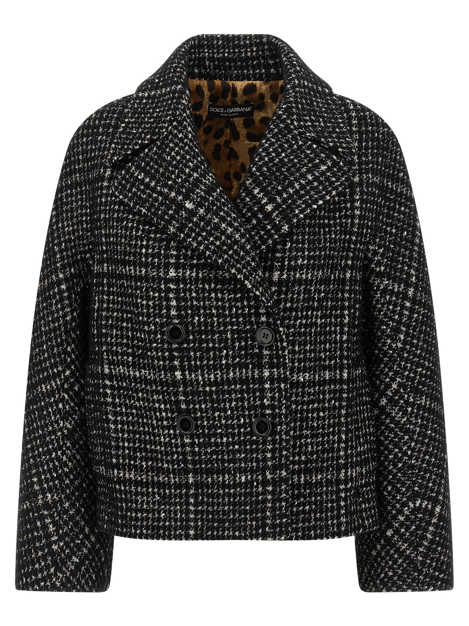 Dolce & Gabbana 50% Virgin Wool blazer in black