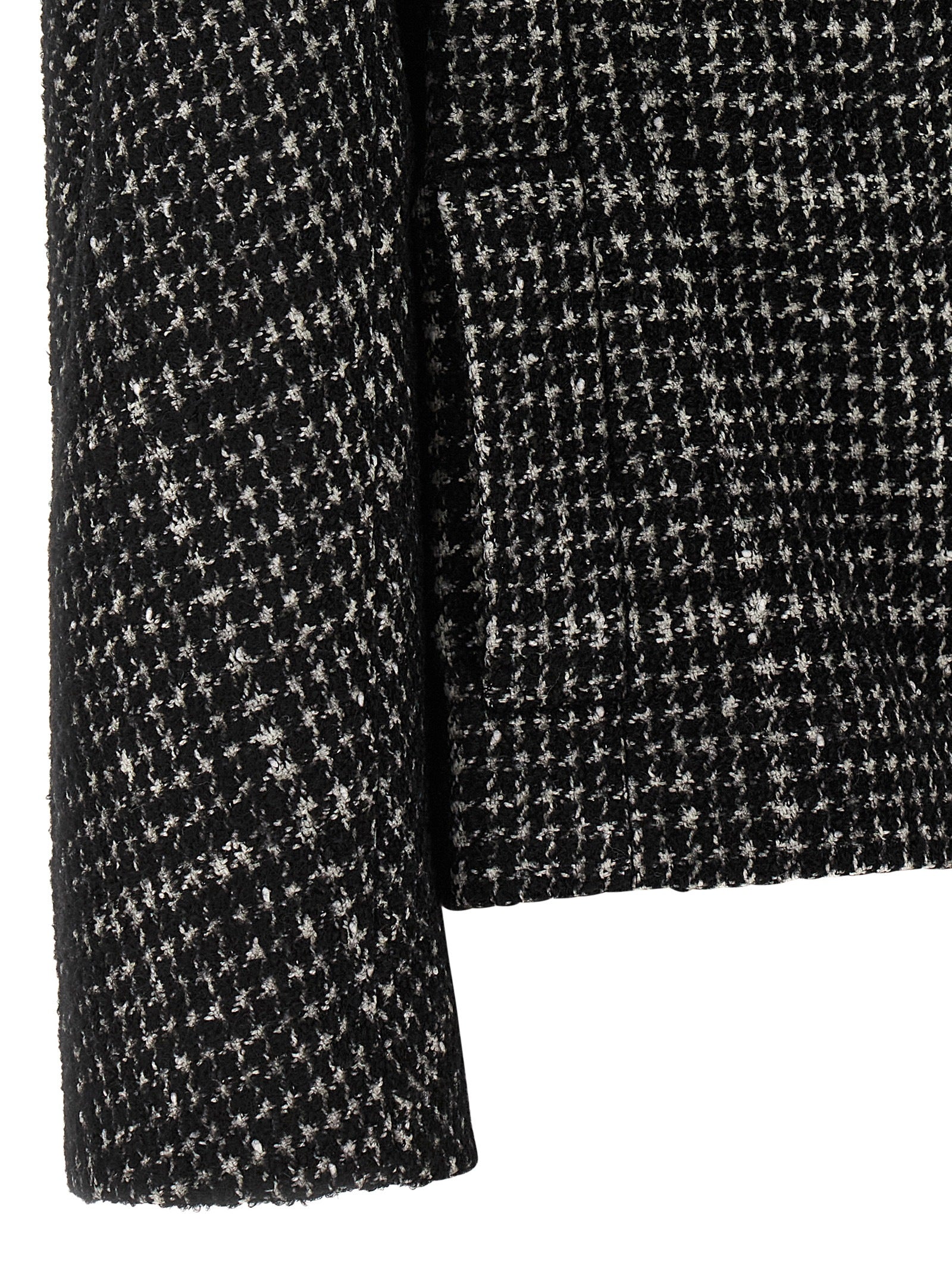 Dolce & Gabbana 50% Virgin Wool blazer in black — view 4