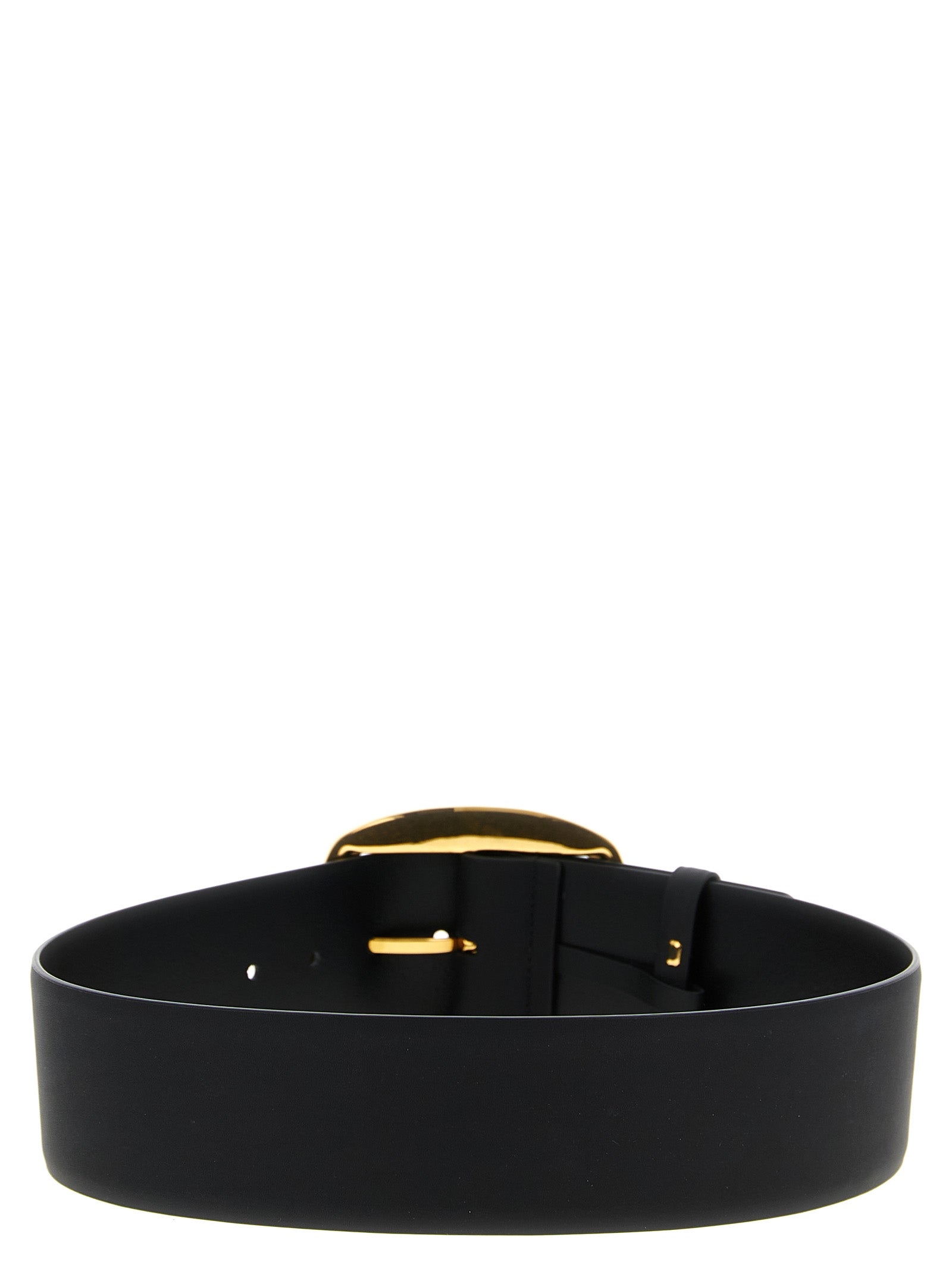 Dolce & Gabbana 100% calfskin leather belt in black — view 2
