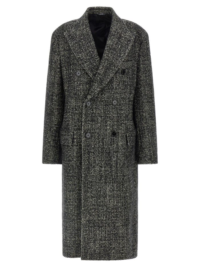 Dolce & Gabbana 87% Wool coat in gray
