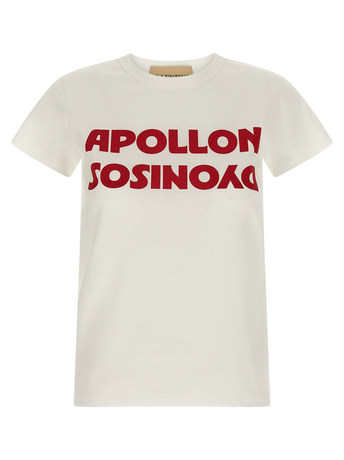 Valentino Garavani 100% cotton t-shirt in white