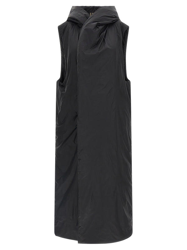 Drkshdw 100% recycled nylon vest in black