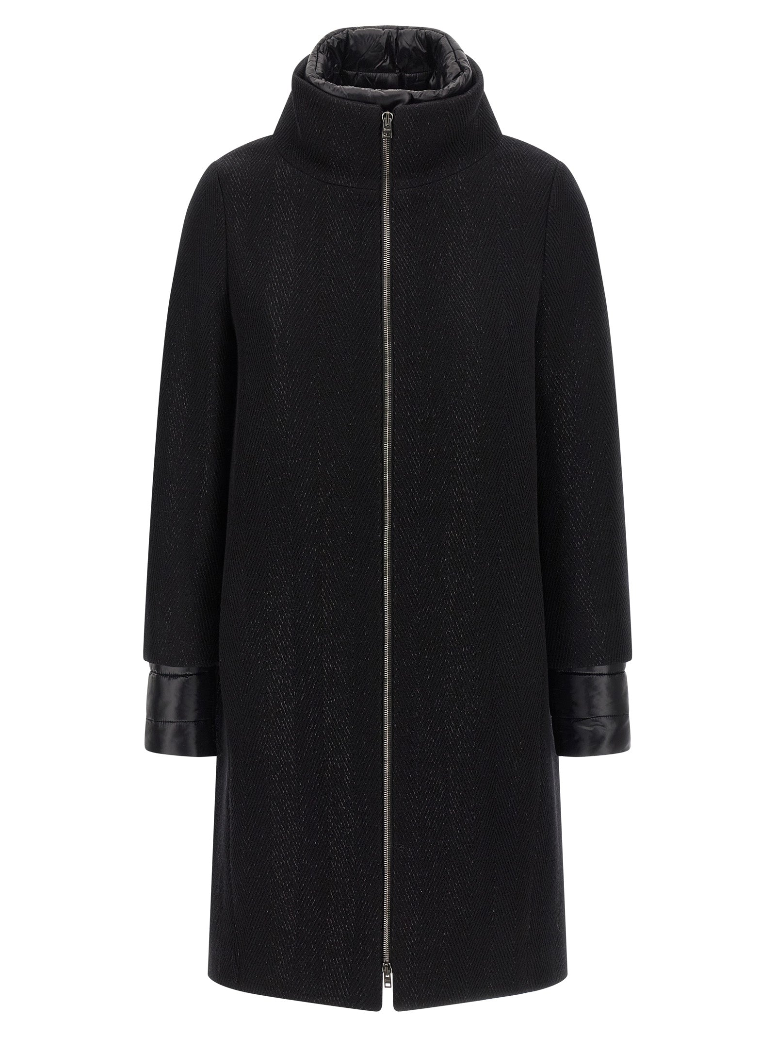 Herno 59% Wool coat in black