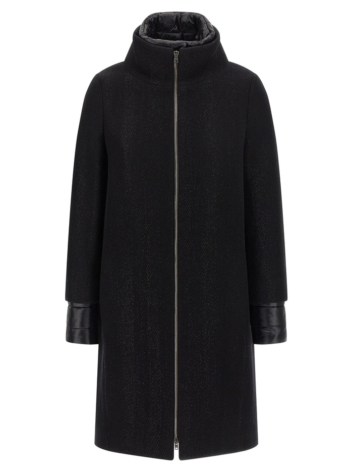 Herno 59% Wool coat in black