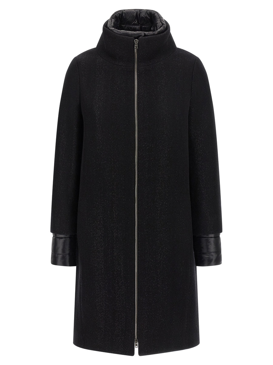 Herno 59% Wool coat in black