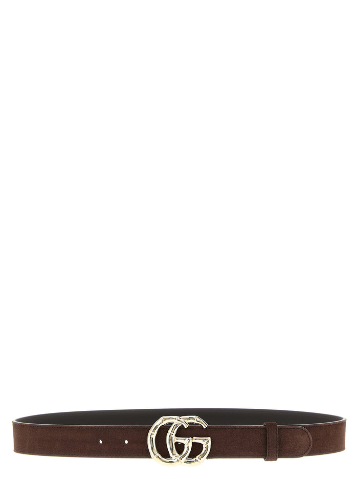 Gucci 100% calfskin leather (Bos Taurus) belt in brown