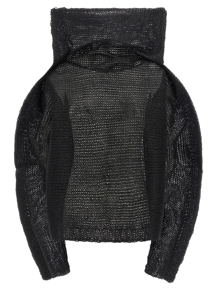 Issey Miyake 62% Wool sweater in black