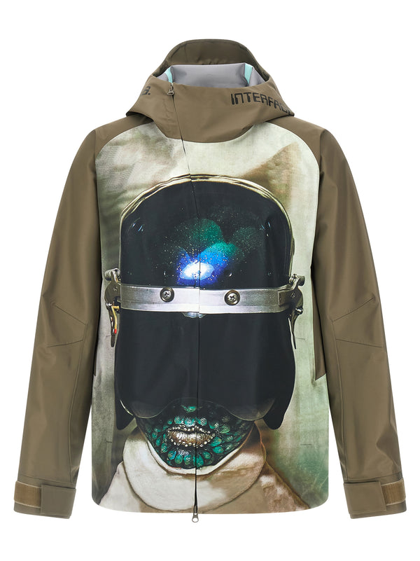 Undercover 100% Nylon jacket in green