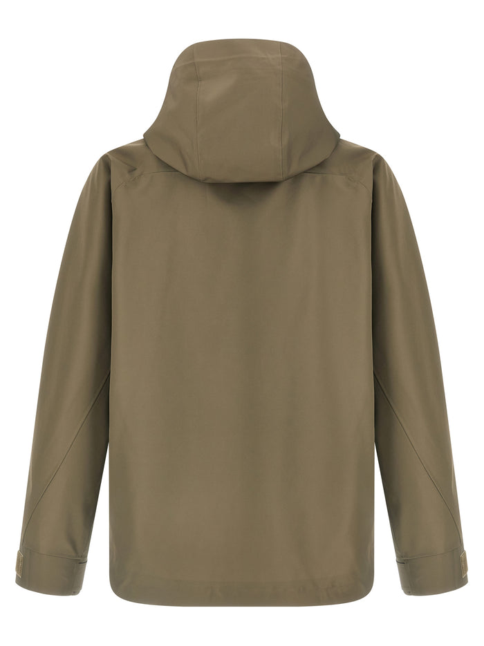 Undercover 100% Nylon jacket in green — view 2