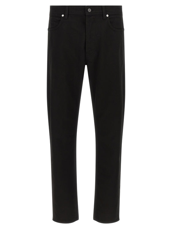 Stone Island 100% cotton jeans in black