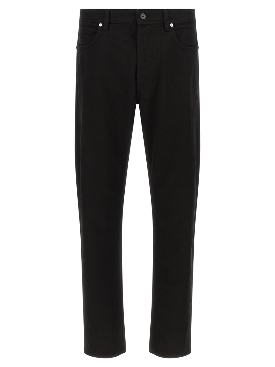 Stone Island 100% cotton jeans in black