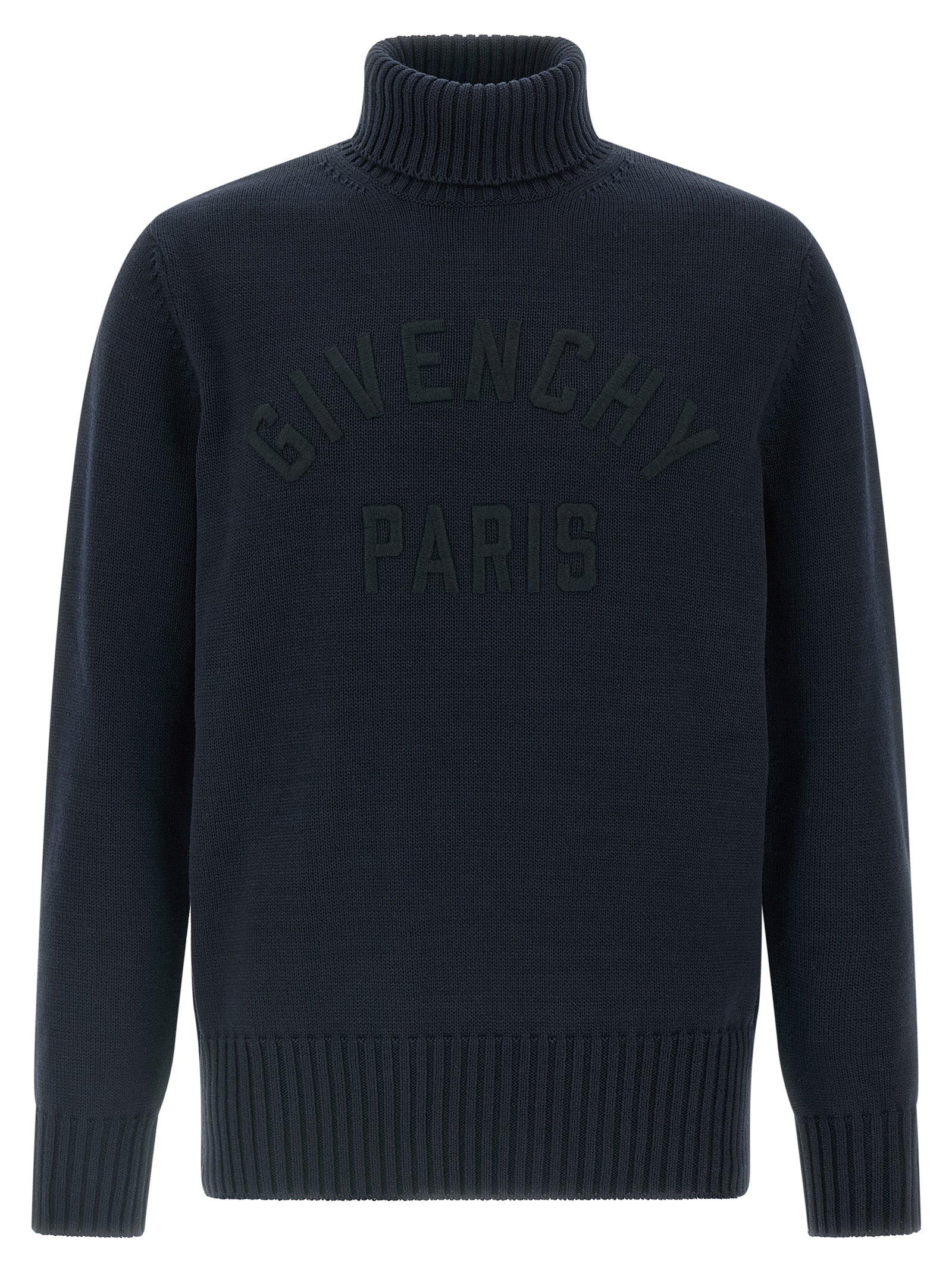 Givenchy 100% cotton sweater in navy