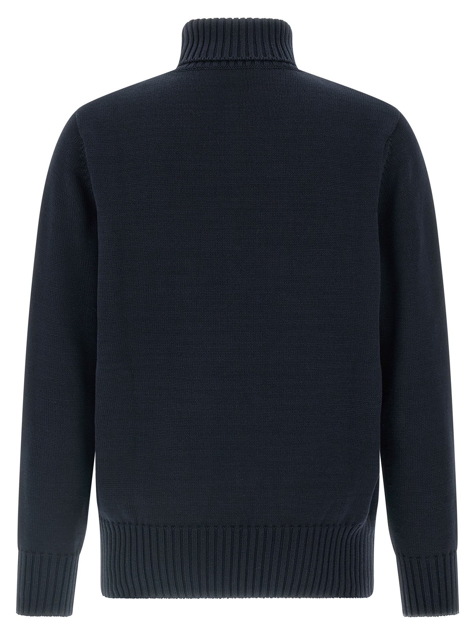 Givenchy 100% cotton sweater in navy — view 2