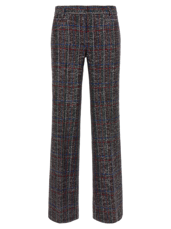 Missoni 78% viscose trousers in multicolor