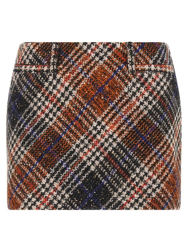 Missoni 48% wool skirt in multicolor