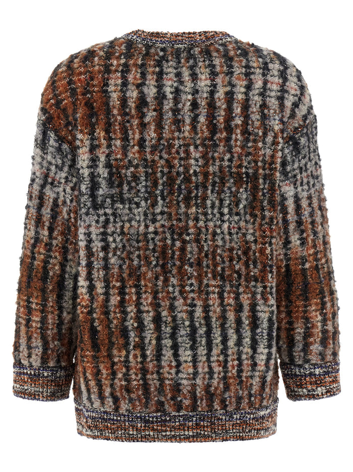 Missoni 40% wool cardigan in multicolor — view 2