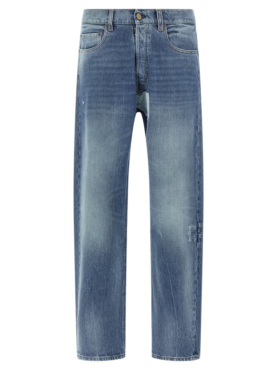 Maison Margiela 100% Cotton jeans in blue