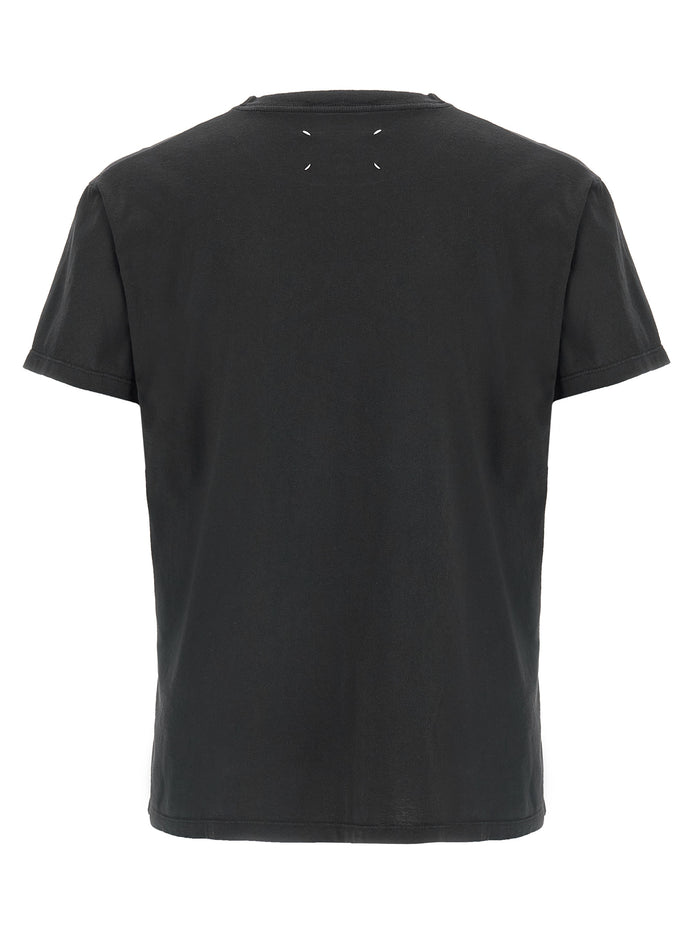 Maison Margiela 100% cotton t-shirt in black — view 2