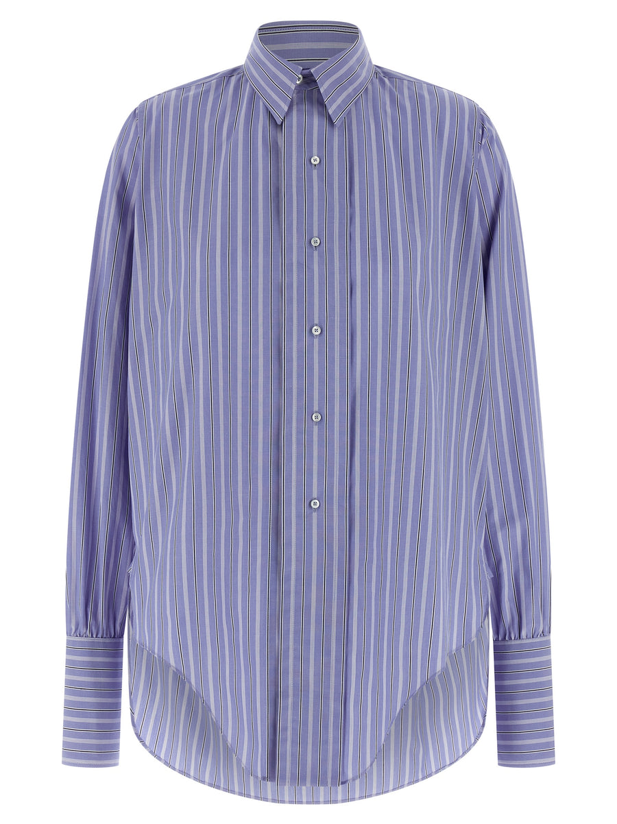 Maison Margiela 100% Cotton blouse in blue