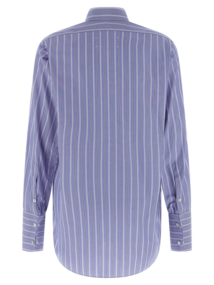 Maison Margiela 100% Cotton blouse in blue — view 2