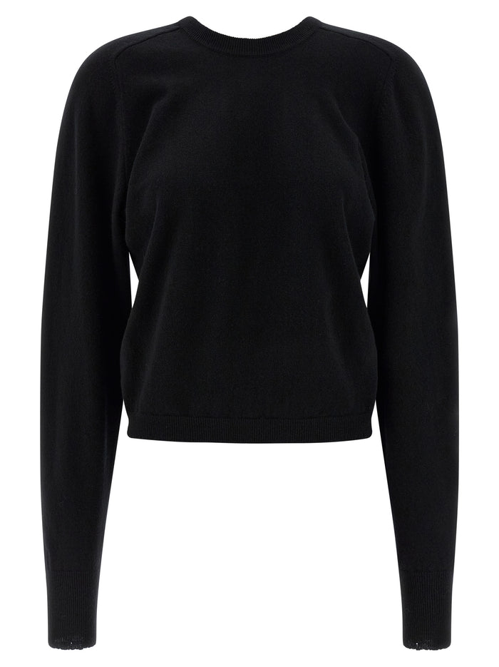 Maison Margiela 100% virgin wool sweater in black