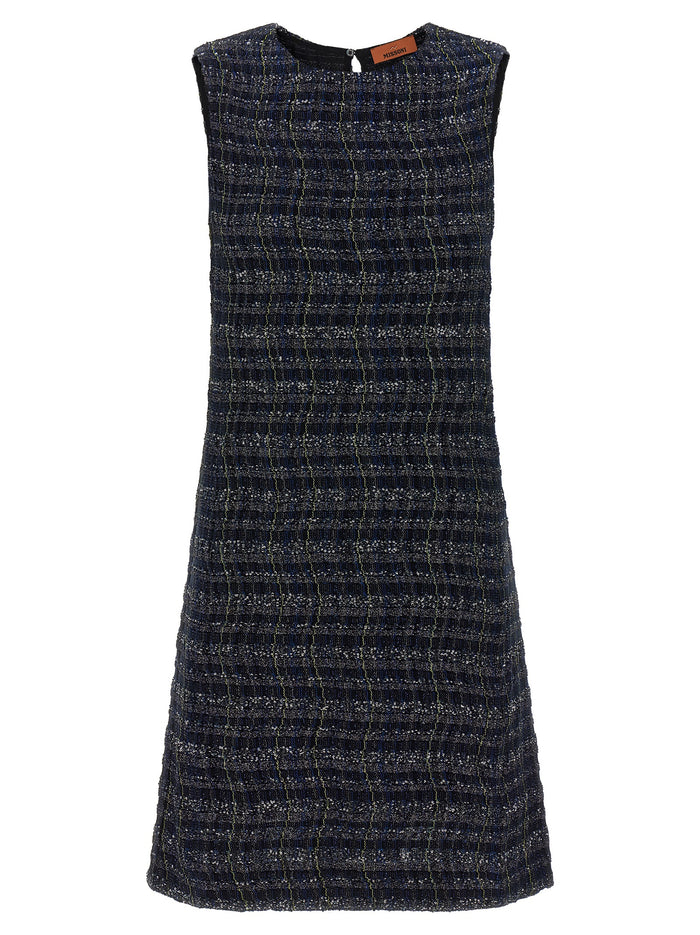 Missoni 63% Viscose dress in navy
