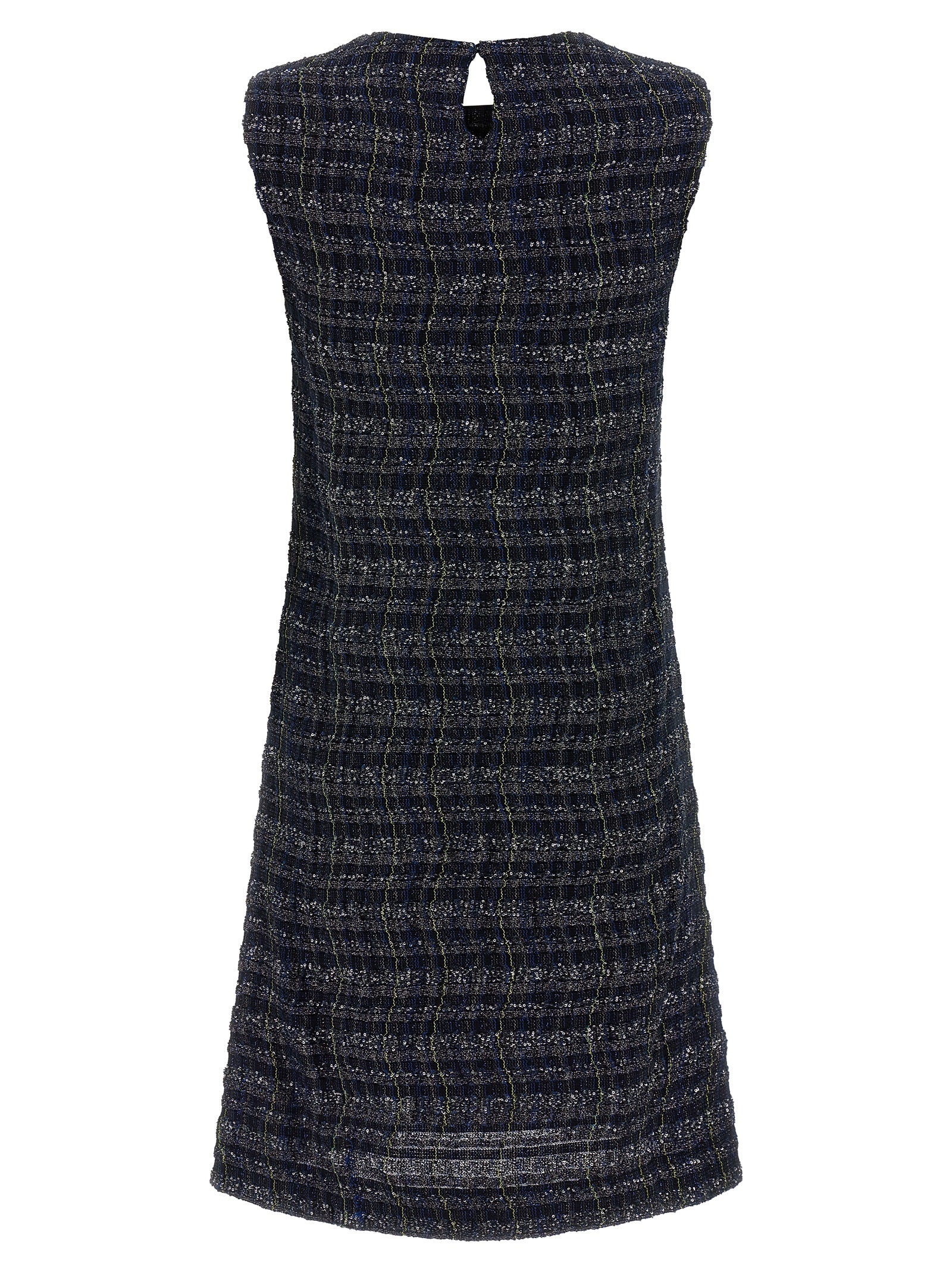 Missoni 63% Viscose dress in navy — view 2