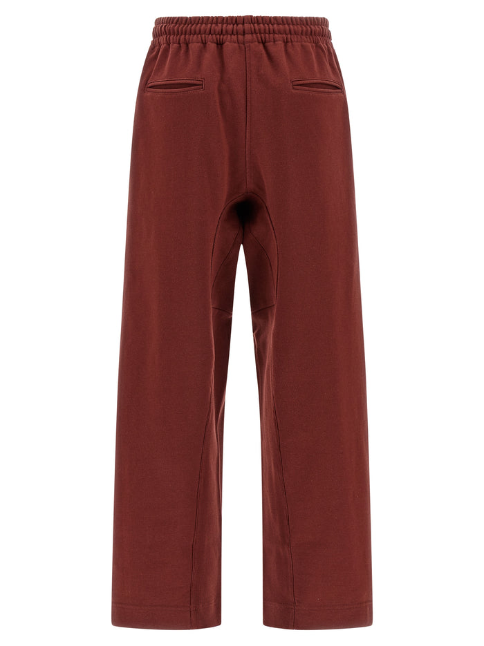 Vivienne Westwood 100% Cotton joggers in red — view 2