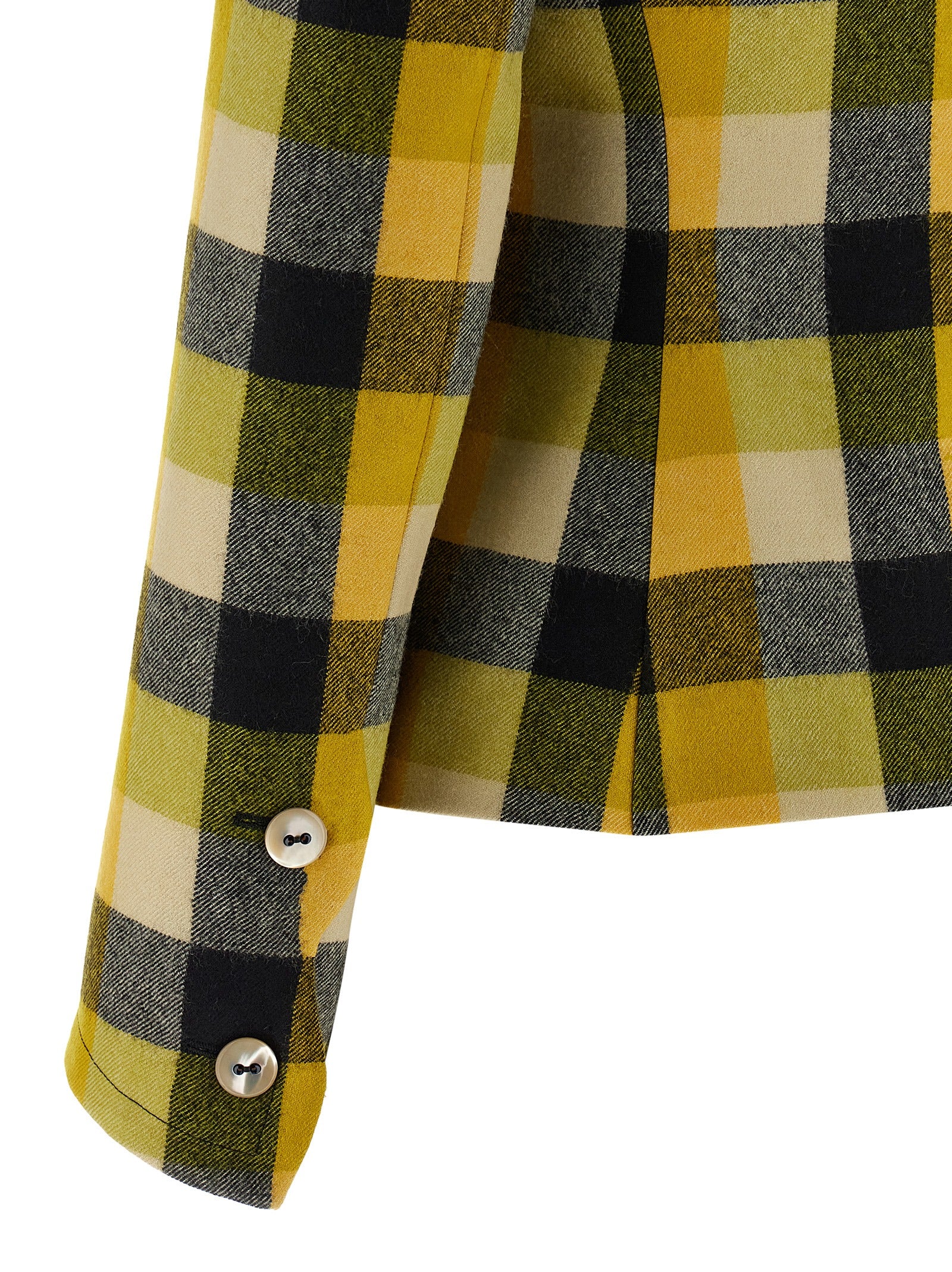Vivienne Westwood 100% Virgin Wool blazer in yellow — view 4