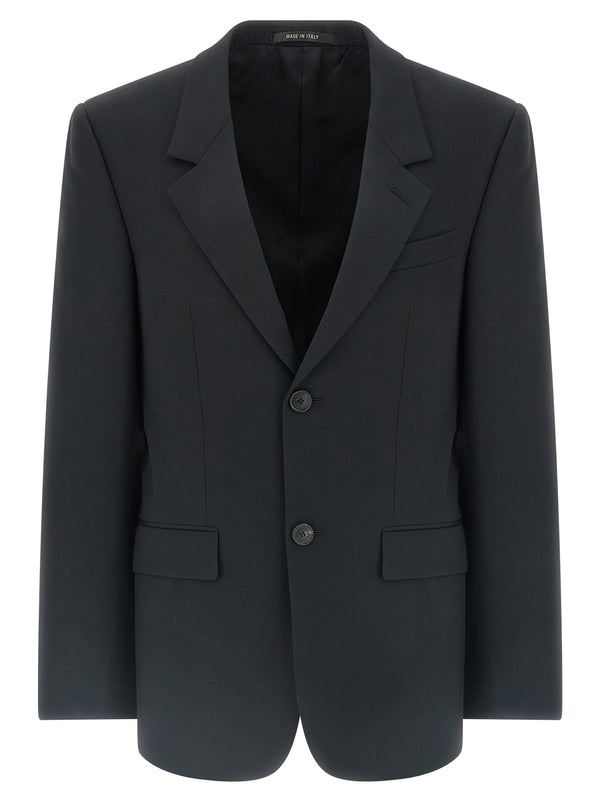 Balenciaga 100% Wool blazer in black