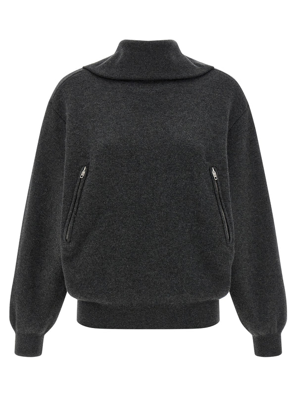 Balenciaga 100% Wool sweatshirt in gray