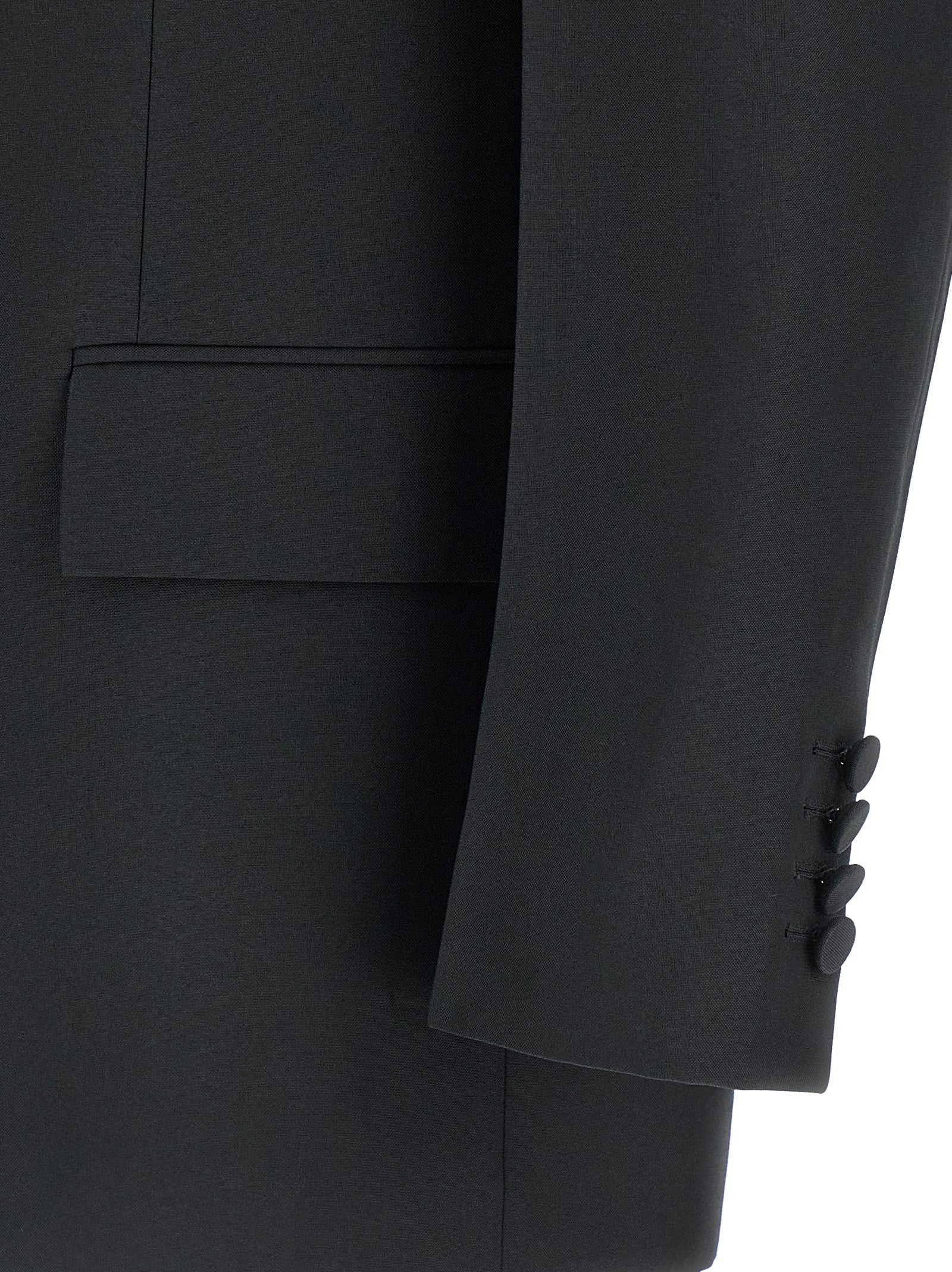 Gucci 100% polyester blazer in black — view 4