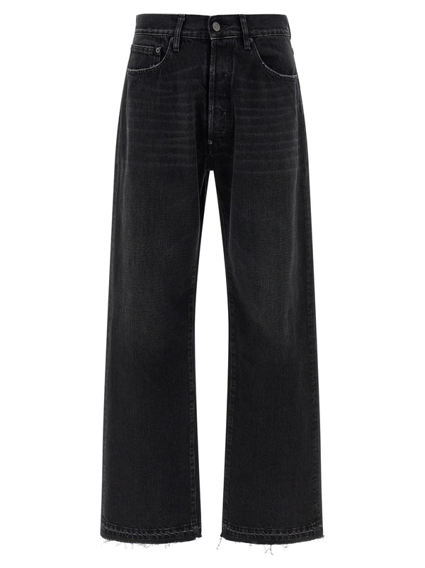 Maison Margiela 100% cotton jeans in black