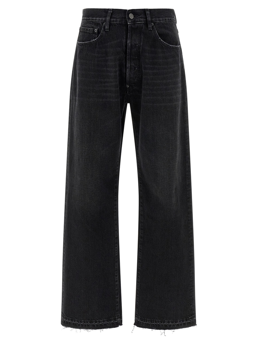 Maison Margiela 100% cotton jeans in black