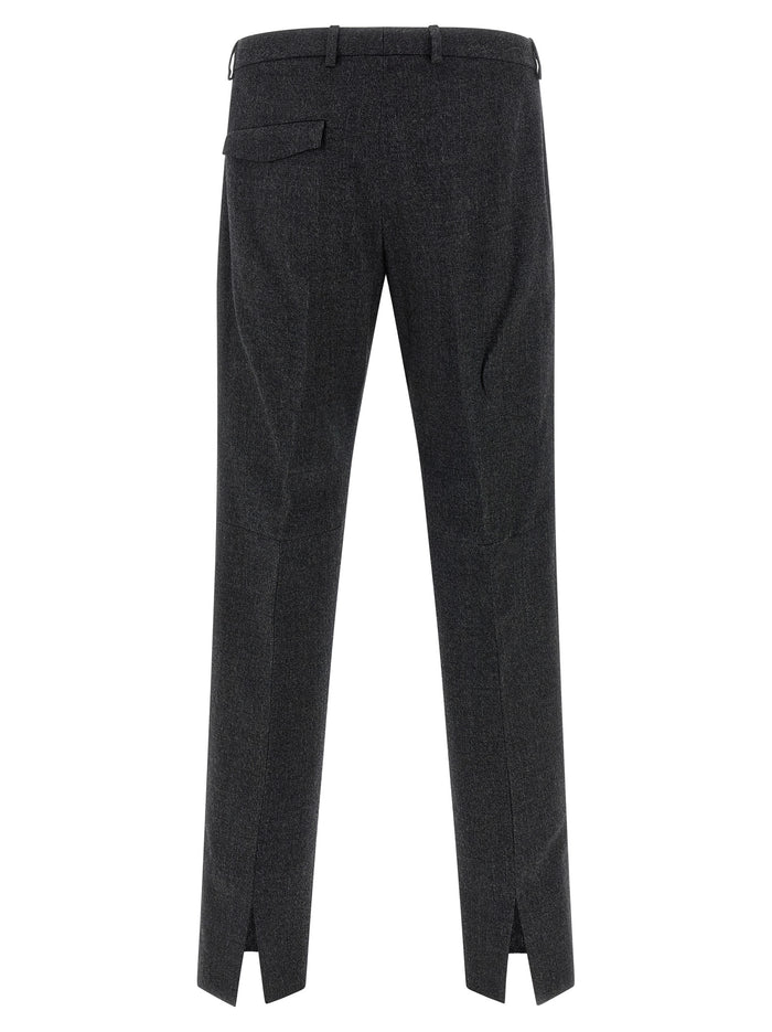 Gucci 100% wool trousers in gray — view 2