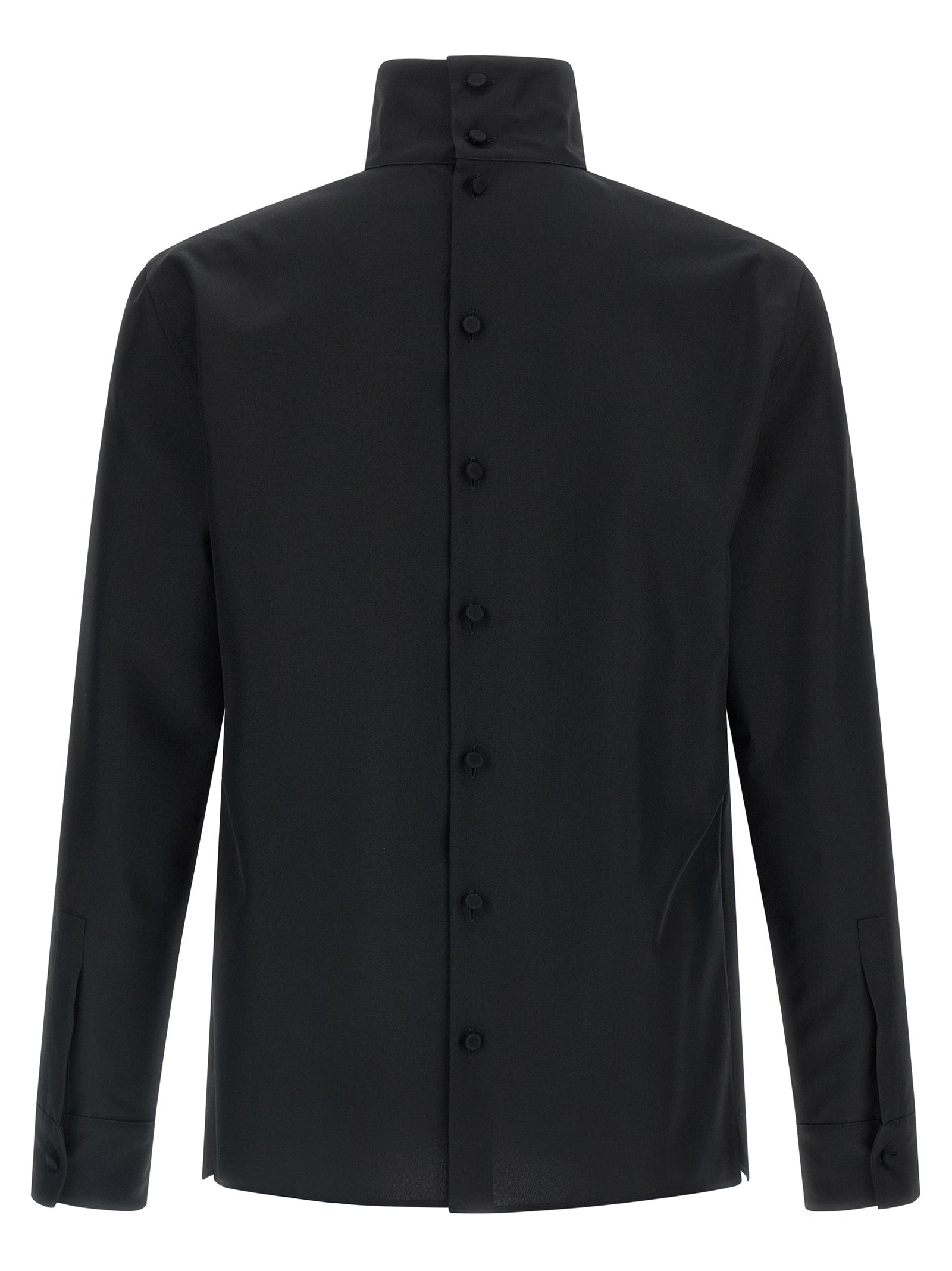 Gucci 100% polyester blouse in black — view 2