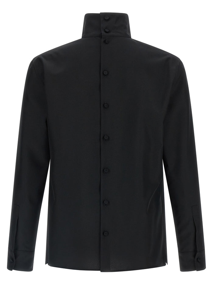 Gucci 100% polyester blouse in black — view 2