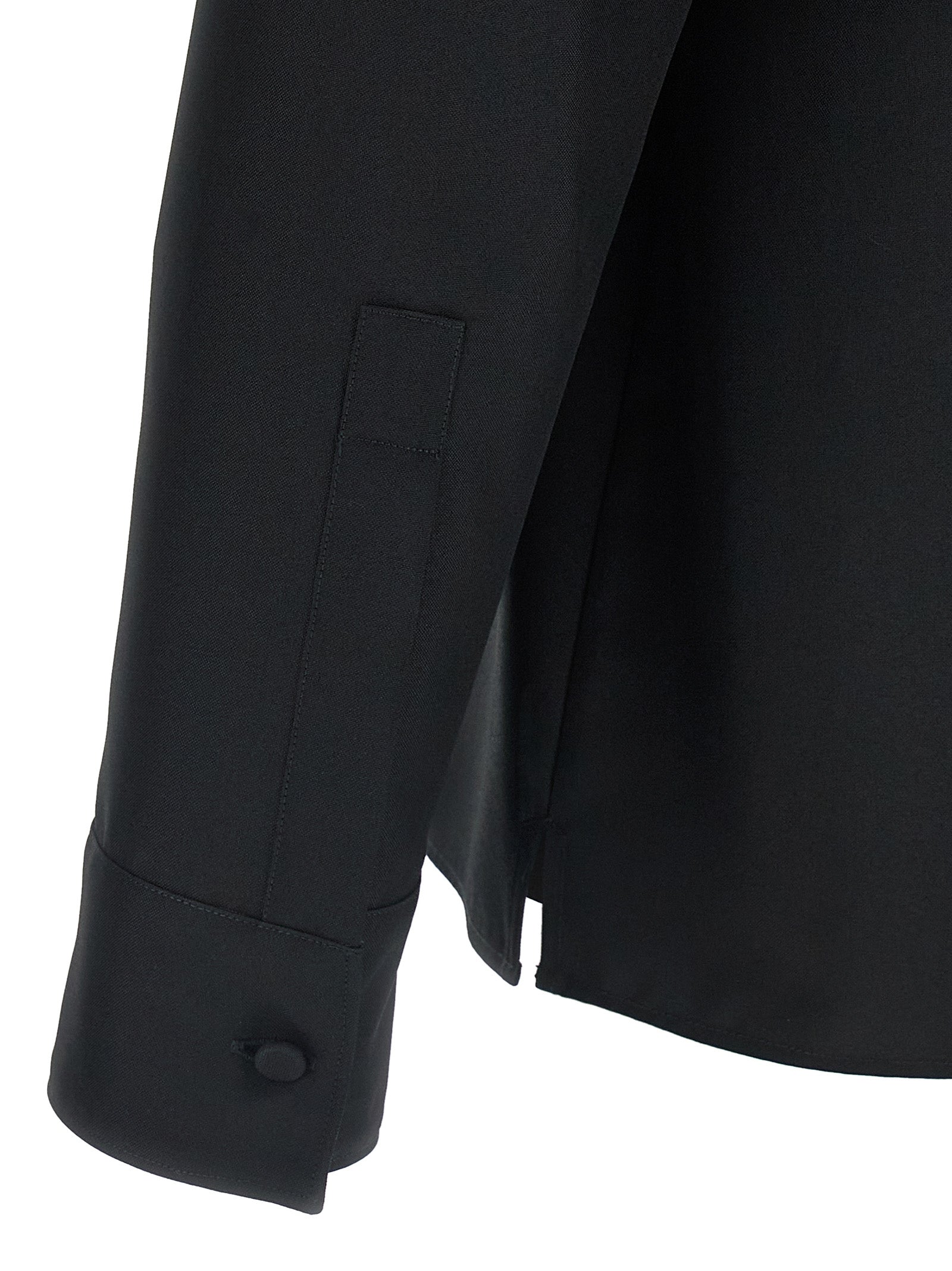 Gucci 100% polyester blouse in black — view 4