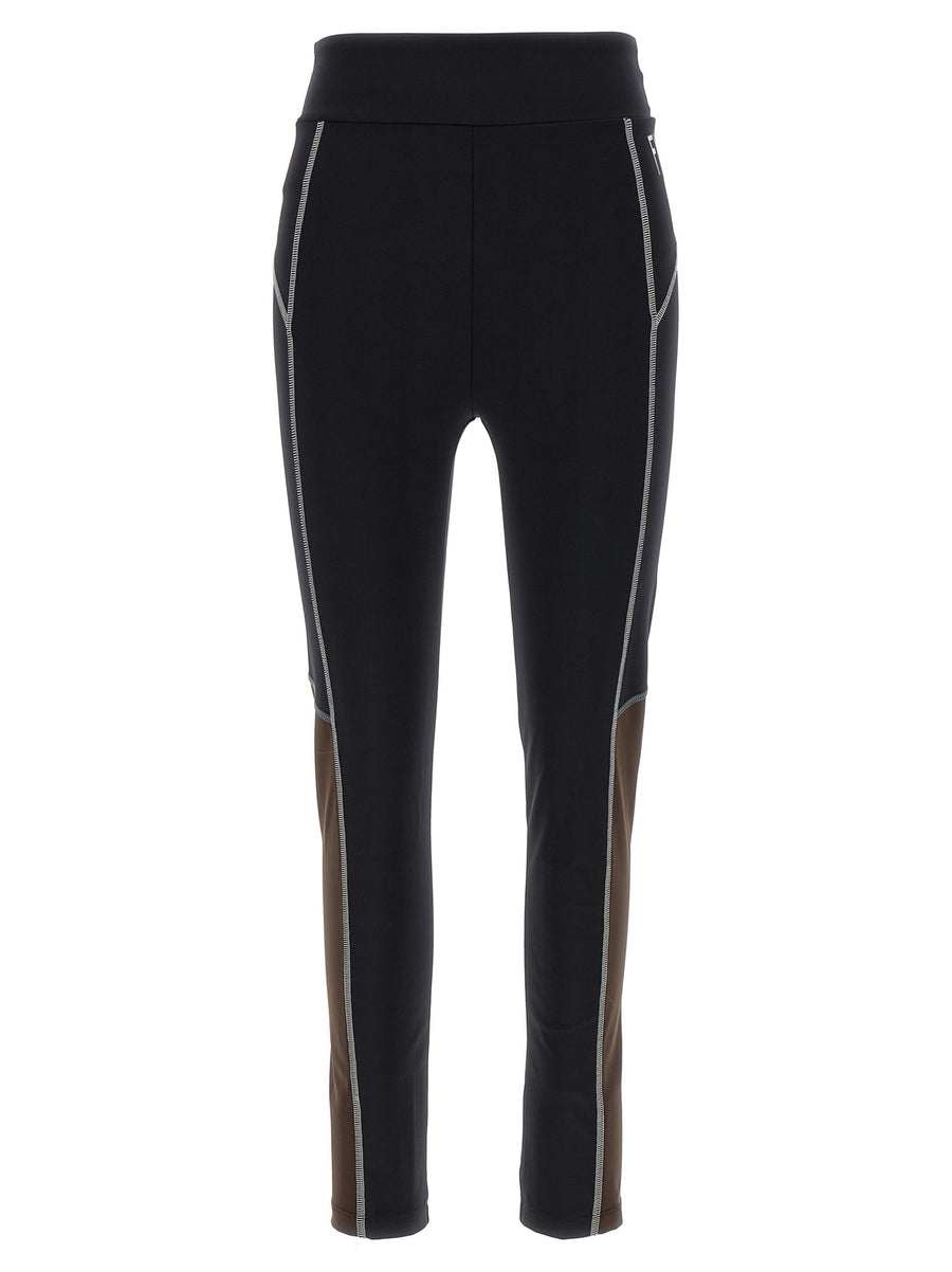 Fendi 74% polyamide leggings in black