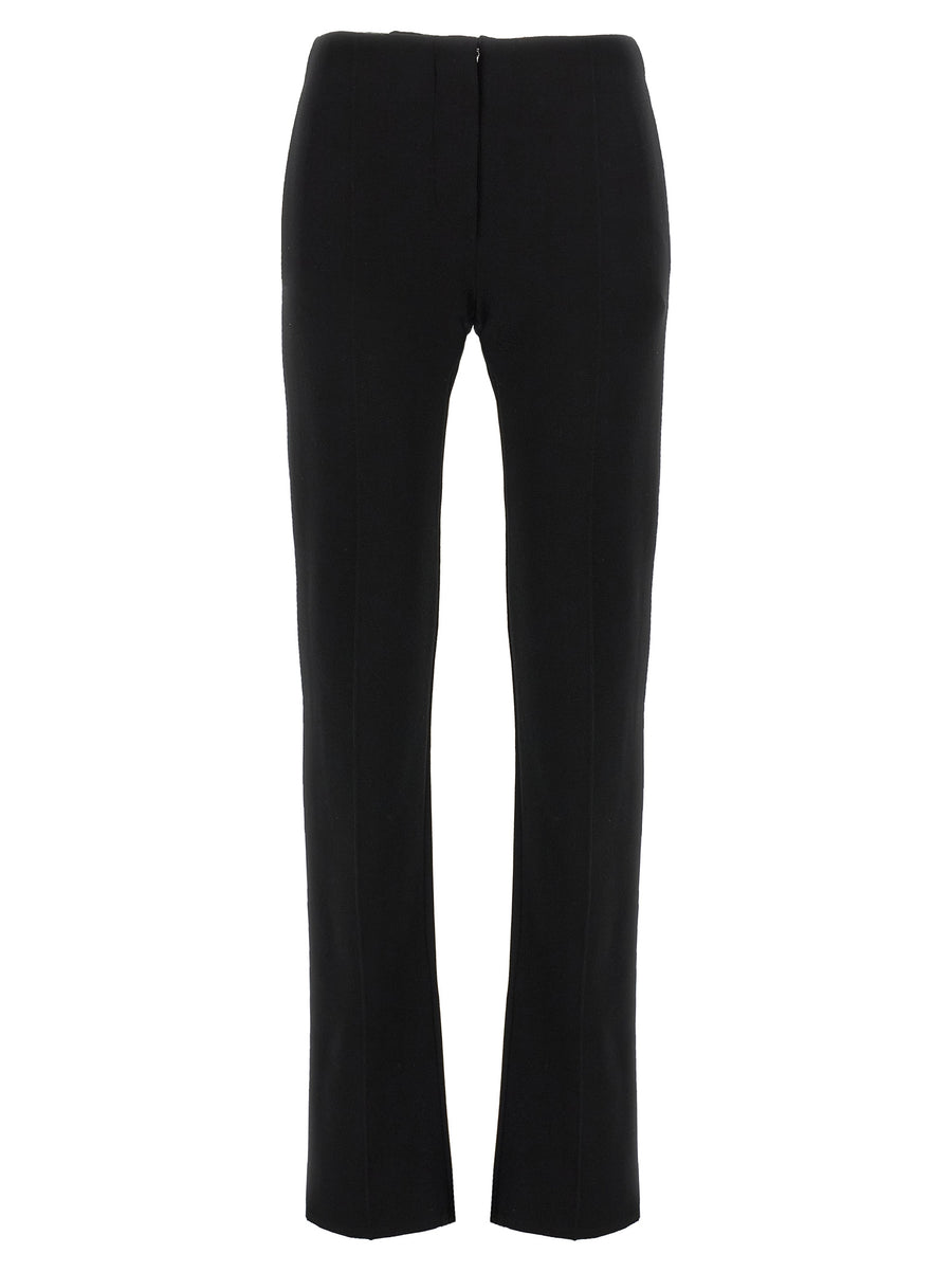 Sportmax 72% Viscose trousers in black