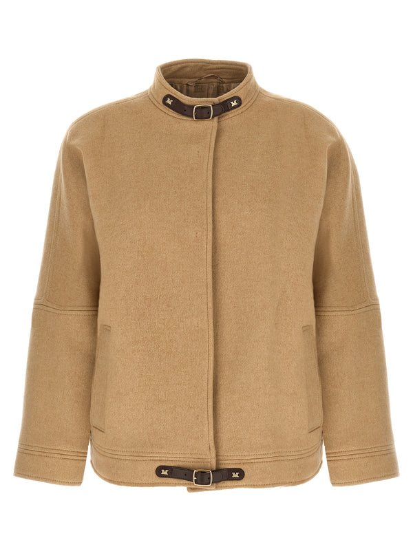 Max Mara 47% Cashmere jacket in beige