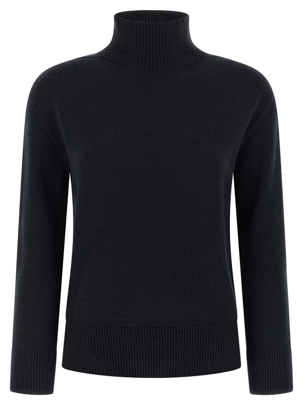 'S Max Mara 100% cashmere sweater in navy