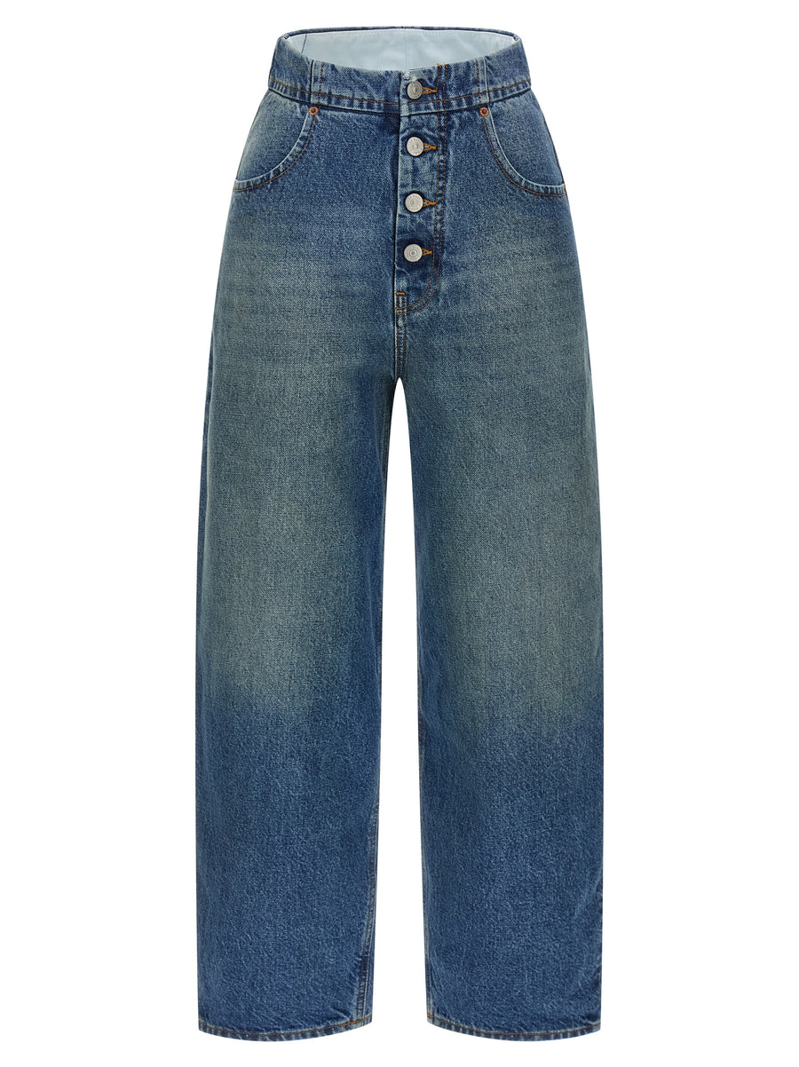 MM6 Maison Margiela 100% Cotton jeans in blue