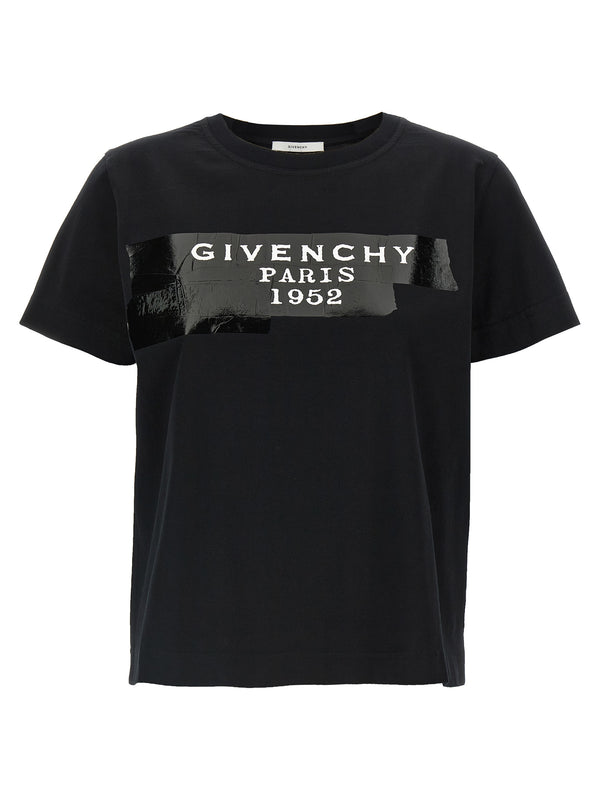 Givenchy 100% cotton t-shirt in black