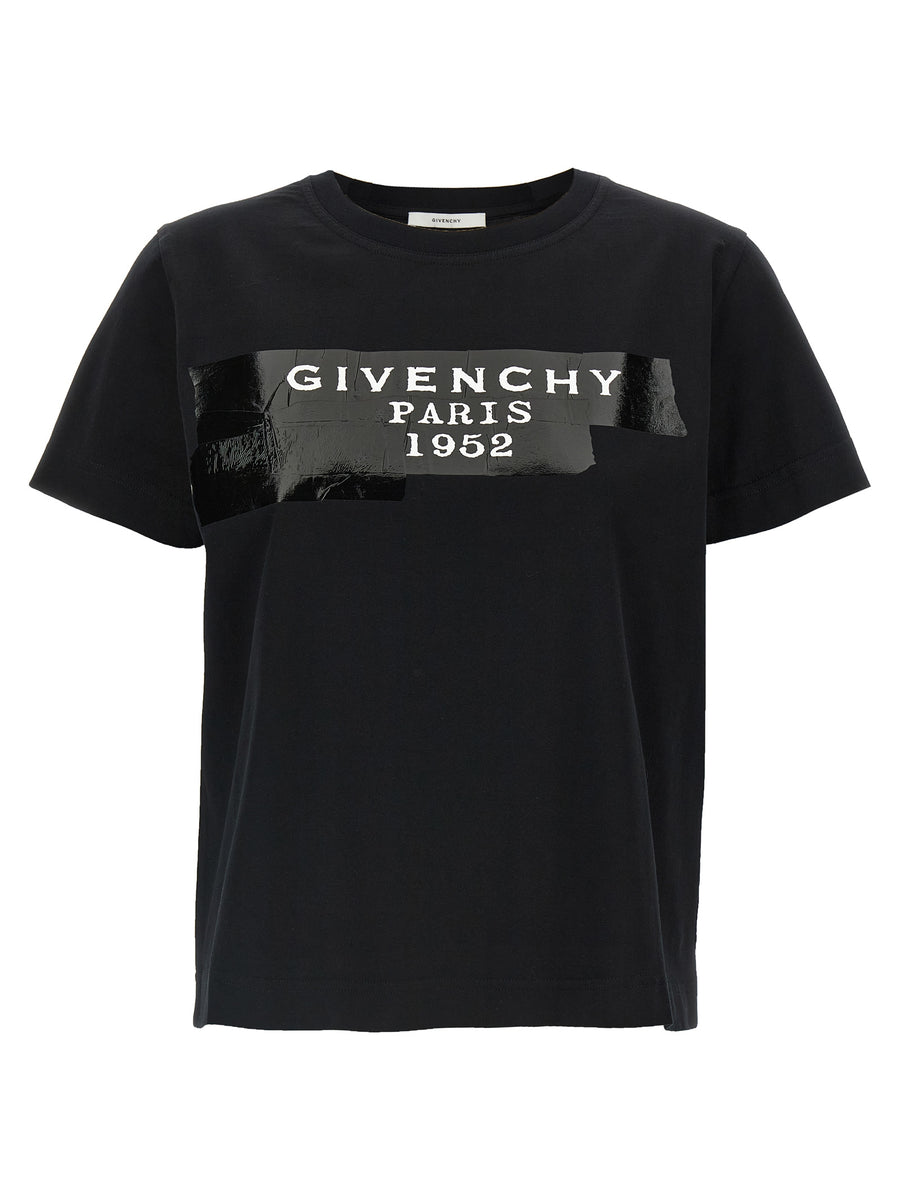 Givenchy 100% cotton t-shirt in black