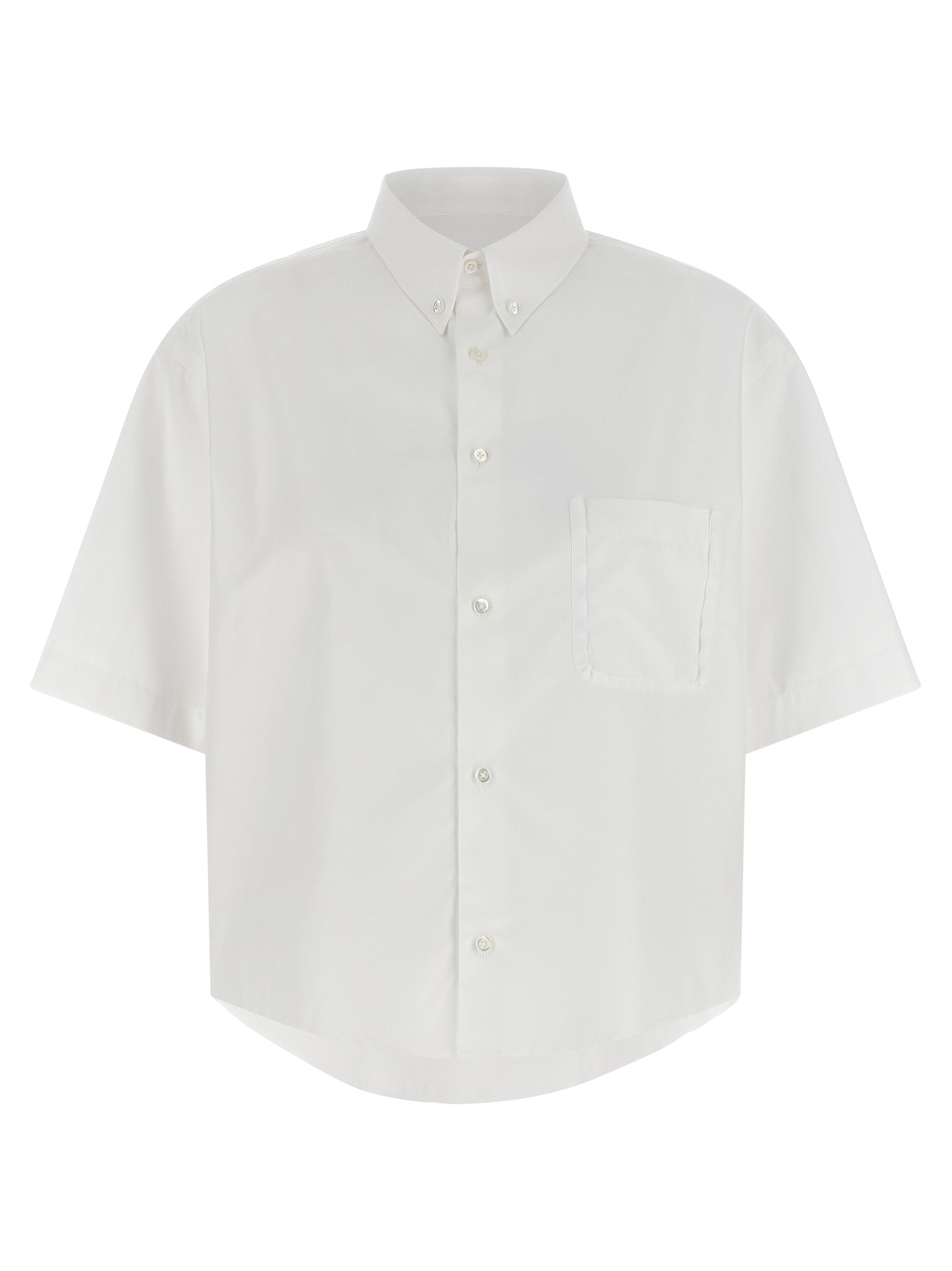 Maison Margiela 100% cotton shirt in white