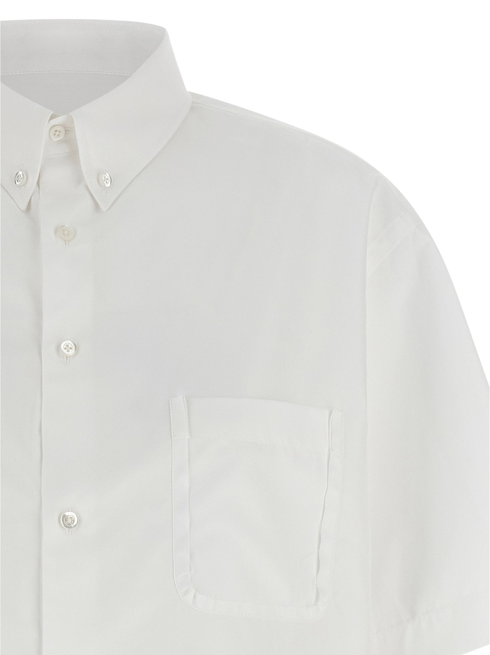 Maison Margiela 100% cotton shirt in white — view 3