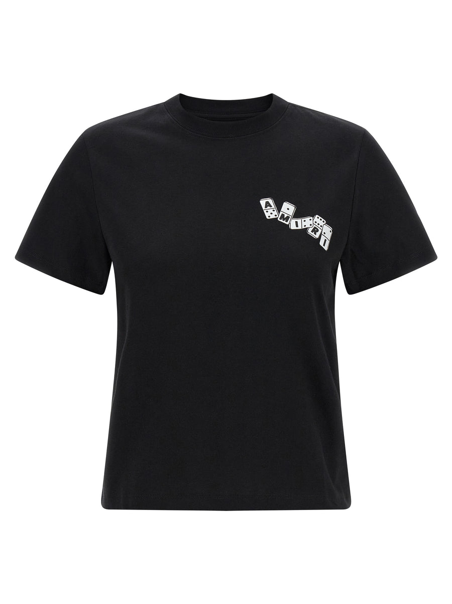 Amiri 100% cotton t-shirt in black