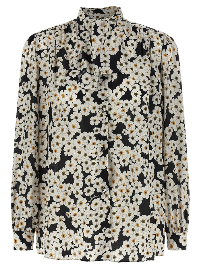 Valentino Garavani 100% Silk blouse in white